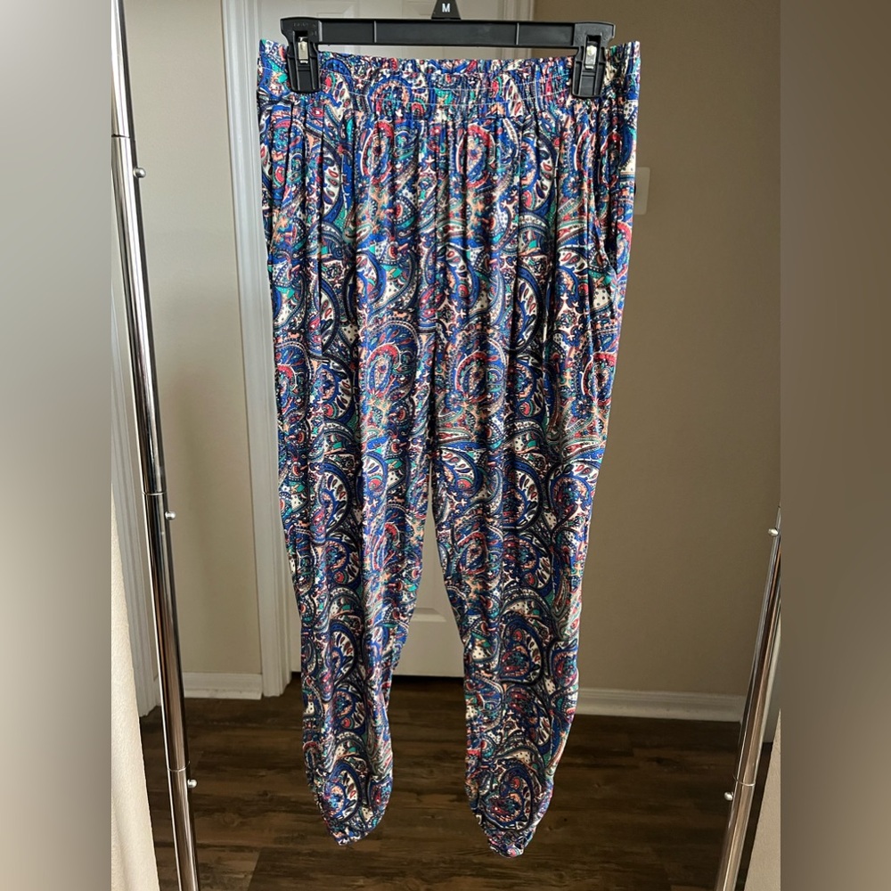 Foreign Exchange Paisley Joggers